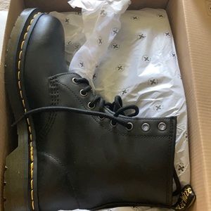 NIB Black Dr. Martens 1460 Combat Boots Size 9